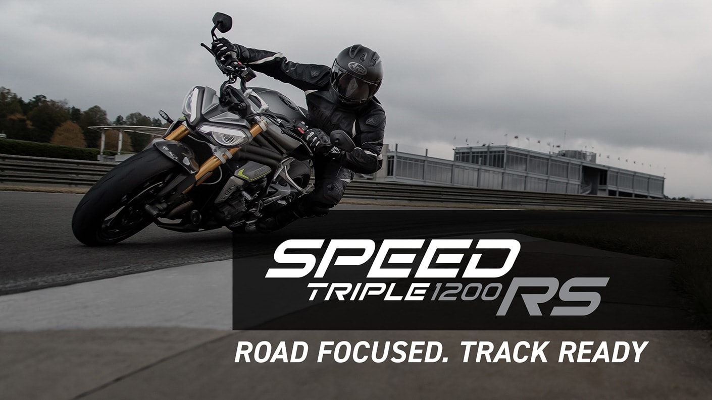 Triumph rs 1200 speed store triple